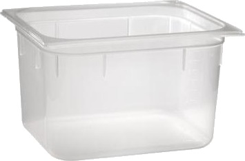 Kantine 1/9 Gn 0.6 Ltr 17.6X10.8X6.5 Cm Polypropylen Klar,Stk