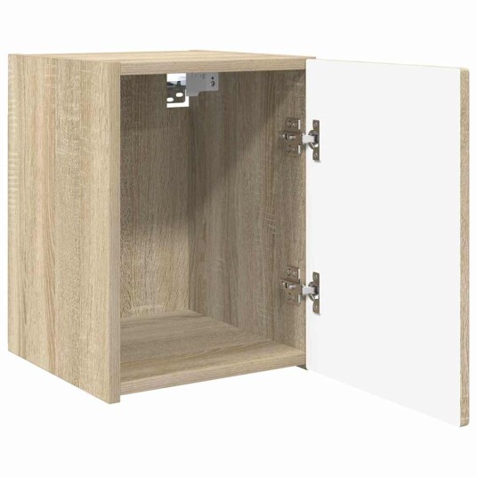 TV Veggskap Veggmontert Sonoma 30 x 31 x 40 cm Konstruert tre