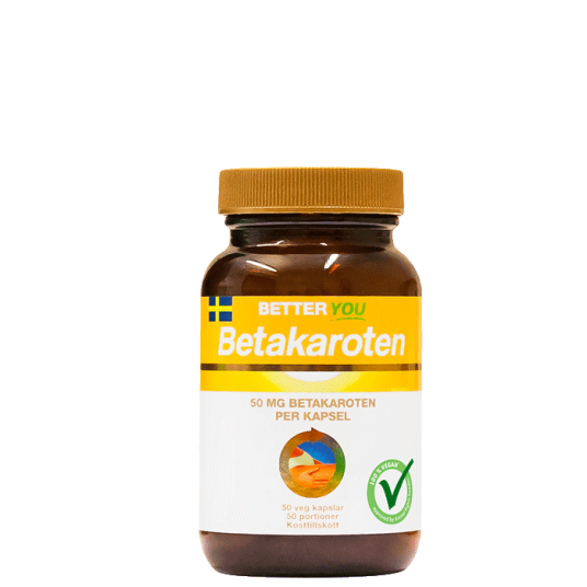 Better You Betakaroten 50 mg kapsler OS Better You Betakaroten 50 mg kapsler OS