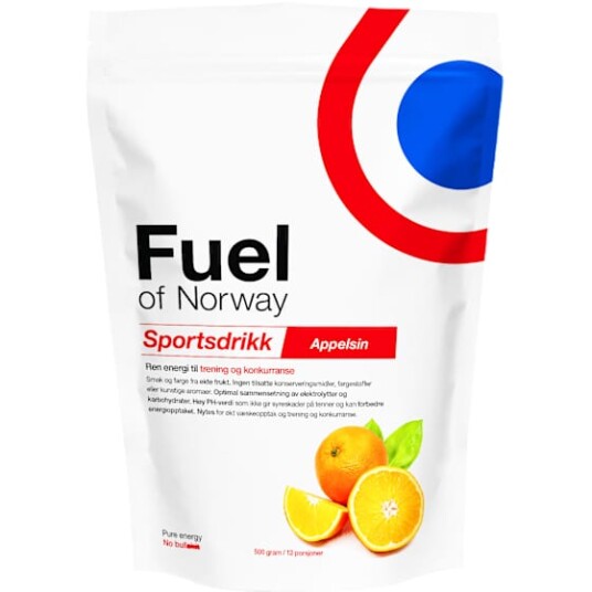 Fuel Of Norway Sportsdrikke 500g Appelsin 500g Fuel Of Norway Sportsdrikke 500g Appelsin 500g
