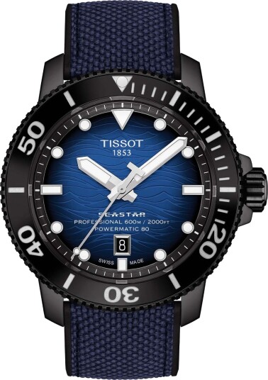 Tissot Seastar 2000 Pro Powermatic 80 T1206073704100 - Herre - 46 mm - Analog - Automatisk - Safirglass