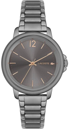 Lacoste Dameklokke 2001220 Slice Grå/Stål Ø38 mm