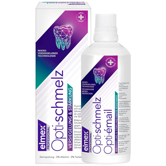 Elmex Munnvann Opti schmelz Amine Fluor 400 ml Elmex Munnvann Opti schmelz Amine Fluor 400 ml