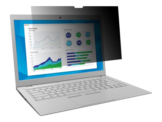 3M personvernfilter for 15.6" Widescreen Laptop with COMPLY Attachment System - notebookpersonvernsfilter