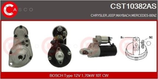 Starter CASCO CST10382AS