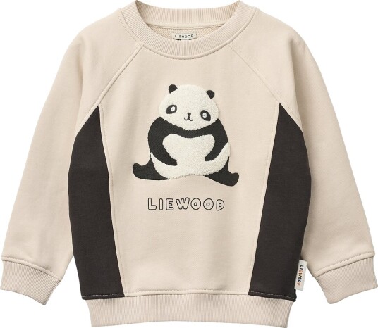 Liewood Aude Placement Sweatshirt Cream 98/104