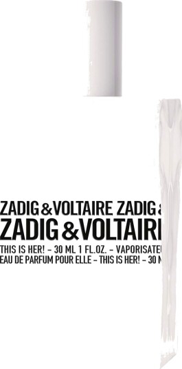 Zadig & Voltaire This Is Her! Eau de Toilette 30ml - Floral Vanilje Duft for Kvinne Zadig & Voltaire This Is Her! Eau de Toilette 30ml - Floral Vanilje Duft for Kvinne