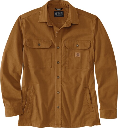 Carhartt Men"s Newcastle Shirt Jacket Carhartt Brown M Carhartt Men"s Newcastle Shirt Jacket Carhartt Brown M