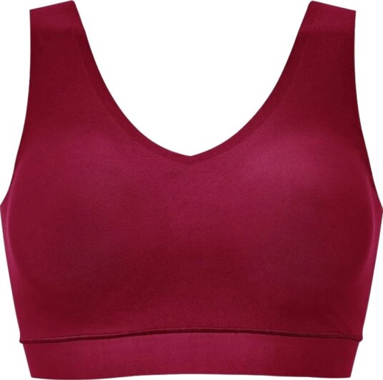 CHANTELLE Softstretch Wirefree Top RASPBERRY M/L
