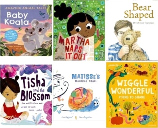 Readerful: Reception/Primary 1: Books for Sharing Singles Pack A Pack of 6