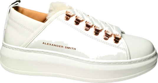 Alexander Smith Dame Sko Hvit 36 EU,
