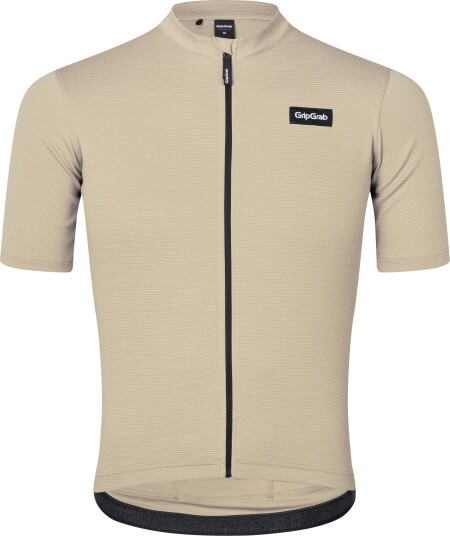 Gripgrab Men"s GripGrab EXPLR Merinotech Short Sleeve Jersey Beige XL