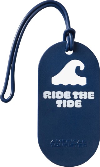 American Tourister Fun Tags Bagasjemerke 2-Pakk, Ride The Tide