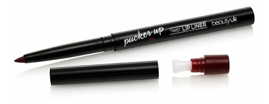 Beauty UK Pucker Up Twist Lip Liner No.9 Plum Pout