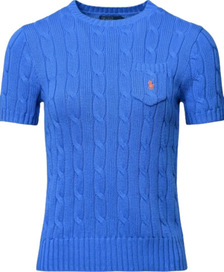 Polo Ralph Lauren Dame Strikkevarer Blå L,