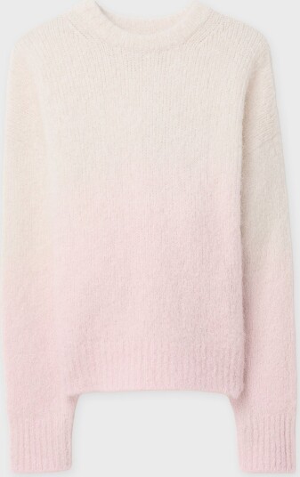 Filippa K Dip Dye Alpaca Sweater Pink XL