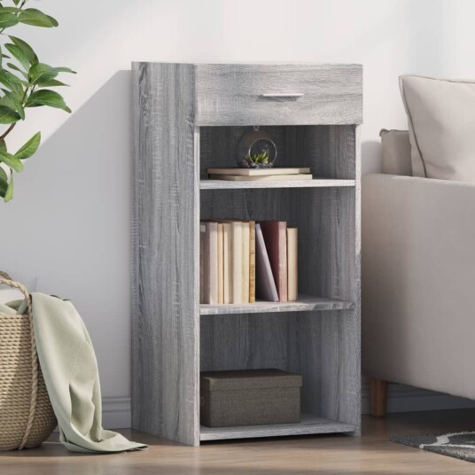 Skjenk grå sonoma 45x42,5x93 cm konstruert tre 8721102652271