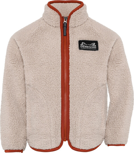 Didriksons Fleeceskjorte Gibbs Kids Fullzip 2 Beige Didriksons Fleeceskjorte Gibbs Kids Fullzip 2 Beige
