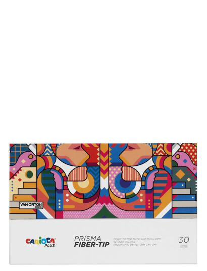 Carioca Carioca Plus Prisma Fiberpennor 30-Pack - Multi/patterned - ONE SIZE Carioca Carioca Plus Prisma Fiberpennor 30-Pack - Multi/patterned - ONE SIZE
