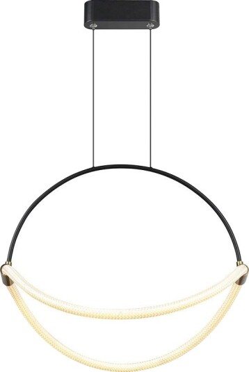 60cm 16W LED pendel   Sort 1,5m wire 120lm/W   Kulør : Nøytral