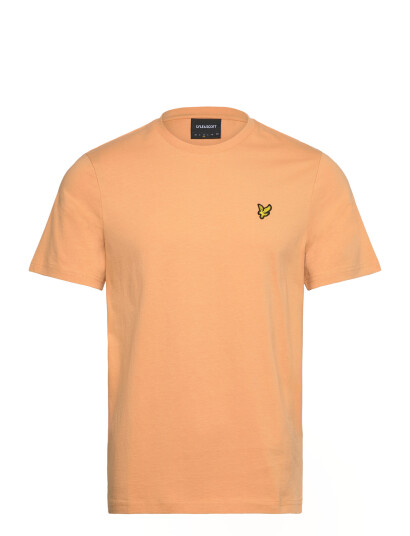 Lyle & Scott Plain T Shirt   Orange   S