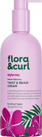 Flora & Curl Sweet Hibiscus Twist & Braid Cream 300 ml