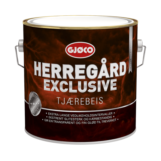 Tjærebeis Herregård Exclusive Gjøco 2,7 liter Tjærebeis Herregård Exclusive Gjøco 2,7 liter