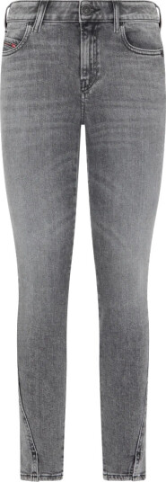 Diesel Dame Jeans Grå W23,
