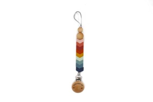 The Cotton Cloud Silikon Smokkekjede Rainbow