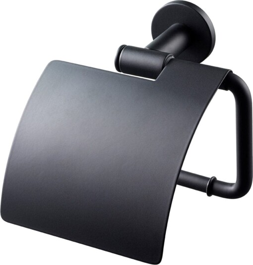 Tapwell Ta236 Toalettrullholder Vegghengt M/lokk Svart Matt