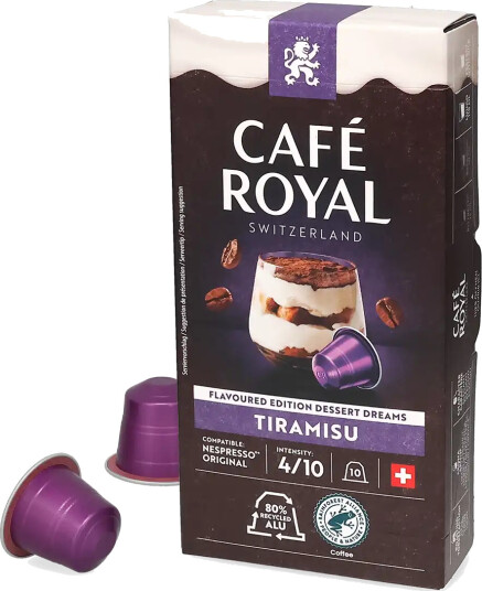 Café Royal | Tiramisu 10 kapsler til Nespresso®
