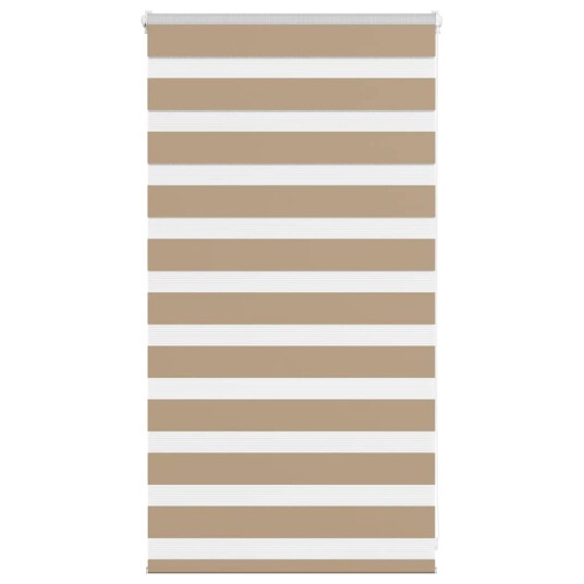 Sebragardin sandbrun 90x100 cm stoff bredde 85,9 polyester