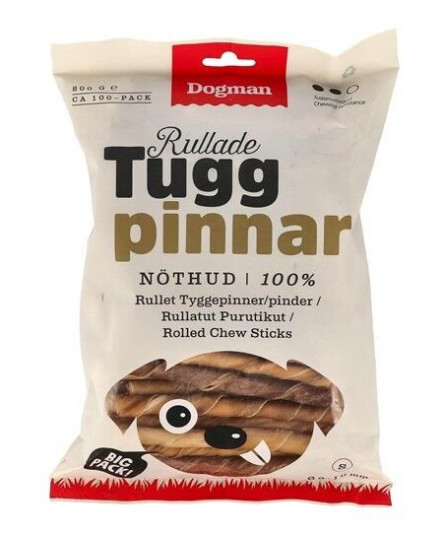 Dogman Tyggepinner 9-10Mm 100-Pack