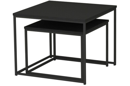 Duett sidebord sett 55x55 251704
