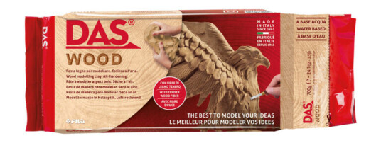 DAS Modelleringsler 700 g Wood