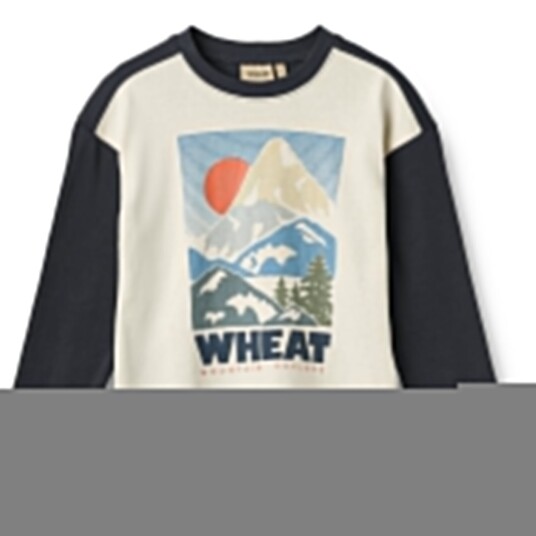 Wheat Eggshell Bluse Beck 8 år/128