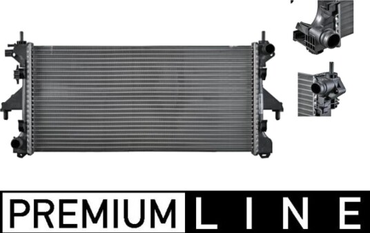 Radiator MAHLE ORIGINAL CR 880 000P Radiator MAHLE ORIGINAL CR 880 000P