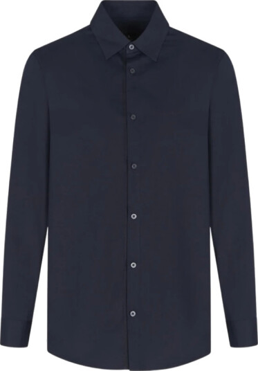 Armani Exchange Herre Skjorter Blå XS, Armani Exchange Herre Skjorter Blå XS,