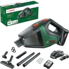 Bosch UniversalVac 18 Håndholdt Støvsuger med Batteri og Lader 18V Bosch UniversalVac 18 Håndholdt Støvsuger med Batteri og Lader 18V