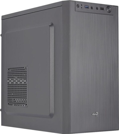 AeroCool CS-108 S v1 Mini Tower Kabinett Svart for MicroATX/ATX