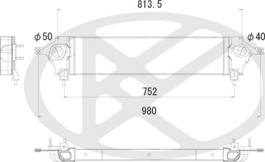Intercooler KOYORAD IA020136