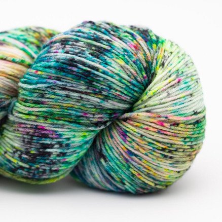 Kremke Soul Wool Lazy Lion Strømpegarn 1215 Dawn In Amboseli Spotted Chaotic