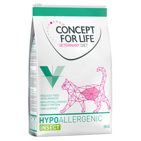 Concept For Life Vet Erinary Diet Hypoallergenic Insect 3 kg