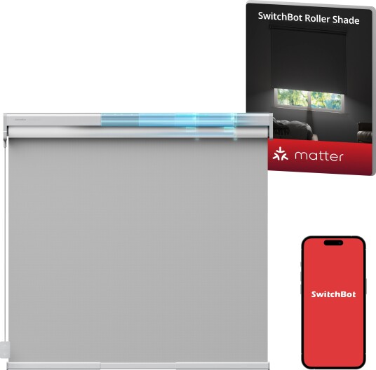Switchbot Rullegardin Grey S Switchbot Rullegardin Grey S