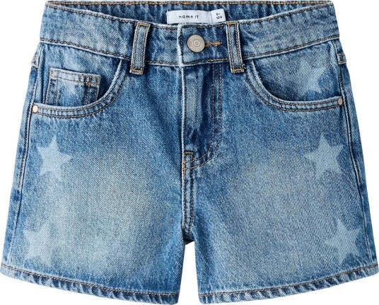 Name It Nkfrose Hw Mom Laser Dnmshorts 2225 Ac F Blue 152