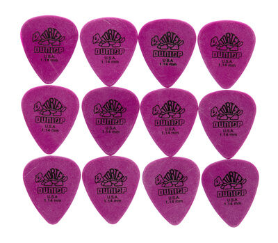 Dunlop Tortex Standard 1,14 Plektren 12 Stück Dunlop Tortex Standard 1,14 Plektren 12 Stück