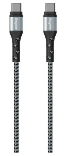 Energizer Ultimate - Usb-C Til Usb-C-Tilkoblingskabel 2M (Sølv)