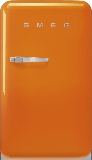 Smeg 50"s style kjøleskap med fryser FAB10ROR6 oransje Smeg 50"s style kjøleskap med fryser FAB10ROR6 oransje