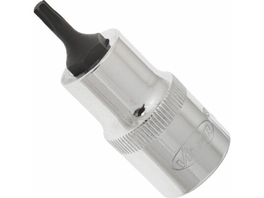 Vigor V2151 Torx Pipenøkkelinnsats 1/2" T20 5,5 cm for Håndverktøy