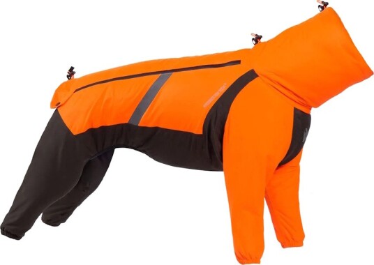 Non-Stop Fjord overall raincoat 40 cm Sort/Orange Non-Stop Fjord overall raincoat 40 cm Sort/Orange
